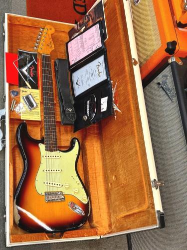Fender Custom Shop Late 1962 Stratocaster Relic/CC  3Tone Sunburst [3.48kg][状態良好!!]