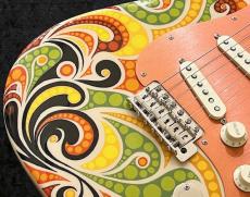 Fender Custom Shop Masterbuilder Apprentice Nick Saccone Hippy Paisley 1969 Stratocaster N.O.S. (Graphic by Pamelina H)_4