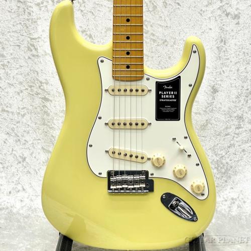 Fender Player II Stratocaster -Hialeah Yellow/Maple-【MX25158753】【3.58kg】