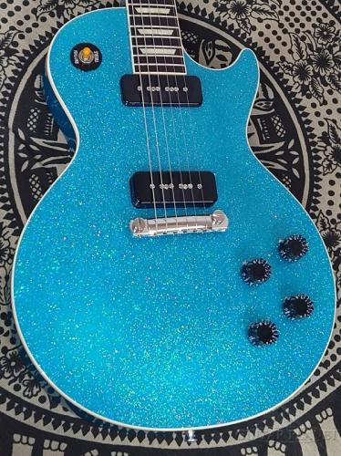 Gibson 【現地選定品】~Dealer Select~ 1954 Les Paul Standard Kamen Blue Shift Sparkle Gloss 【#46029】