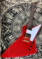 Gibson 【現地選定品】 ~Dealer Select~ 1958 Explorer Red Sparkle w/Stinger Gloss Gold Hardware 【#86202】_4