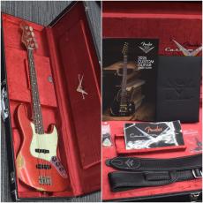 Fender Custom Shop MBS 1965 Jazz Bass Relic by Kyle Mcmillin -Red Sparkle-【4.03kg】_11