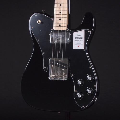 Fender Made in Japan Traditional 70s Telecaster Custom Maple Fingerboard ~Black~ 【全国どこでも送料無料!!】【Fender公認ストア!! 浜松の楽器店 SONIX】