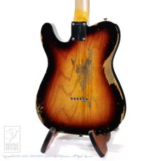Fender Custom Shop 1963 Telecaster Heavy Relic (Super Faded/Aged 3 Tone Sunburst)_4