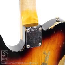 Fender Custom Shop 1963 Telecaster Heavy Relic (Super Faded/Aged 3 Tone Sunburst)_13