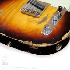 Fender Custom Shop 1963 Telecaster Heavy Relic (Super Faded/Aged 3 Tone Sunburst)_15