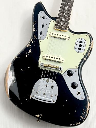 Fender Custom Shop 【当店カスタムオーダー品】Time Machine 1965 Jaguar Heavy Relic Black ≒3.79kg #CZ145170