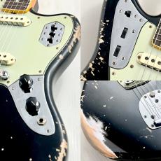Fender Custom Shop 【当店カスタムオーダー品】Time Machine 1965 Jaguar Heavy Relic Black ≒3.79kg #CZ145170_3