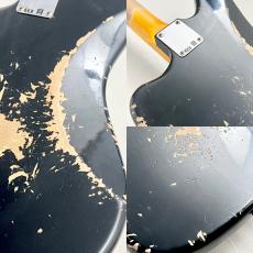 Fender Custom Shop 【当店カスタムオーダー品】Time Machine 1965 Jaguar Heavy Relic Black ≒3.79kg #CZ145170_8