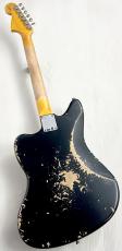 Fender Custom Shop 【当店カスタムオーダー品】Time Machine 1965 Jaguar Heavy Relic Black ≒3.79kg #CZ145170_9