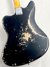 Fender Custom Shop 【当店カスタムオーダー品】Time Machine 1965 Jaguar Heavy Relic Black ≒3.79kg #CZ145170_10