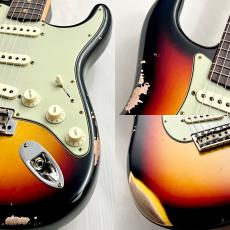 Fender Custom Shop Custom Build 1962 Stratocaster Relic 3-Tone Sunburst ≒3.48kg #CZ586796_3