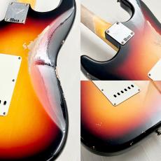 Fender Custom Shop Custom Build 1962 Stratocaster Relic 3-Tone Sunburst ≒3.48kg #CZ586796_8