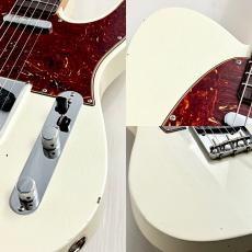 Fender Custom Shop Limited Edition 1963 Telecaster Journeyman Relic Aged Olympic White ≒3.40kg #CZ585888_3