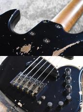 XOTiC XJ-1T 5st Alder RM-Neck RW-FB MH -Mercedes Blue-Lacquer M-Aged #3603【4.47kg】【5弦】_10
