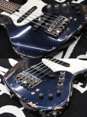 XOTiC XJ-1T 5st Alder RM-Neck RW-FB -Mercedes Blue-Lacquer M-Aged #3563【4.36kg】【5弦】_9