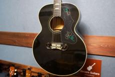 Gibson J-200 Rose Custom Black Centennial Collection_3