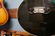 Gibson J-200 Rose Custom Black Centennial Collection_9