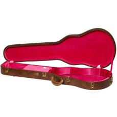 Gibson Lifton Historic "5-Latch" Brown/Pink Hardshell Case Les Paul Aged_2