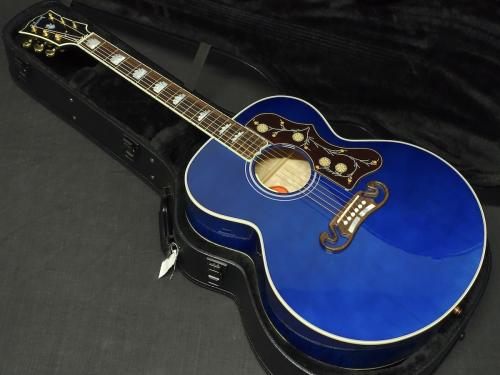 Gibson SJ-200 Quilt Viper Blue