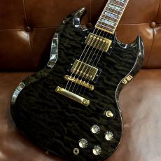 Gibson 【AAAトップ】SG Elegant Quilt -Trans Black- 2.99㎏【2008年製USED】