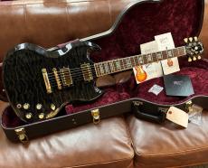 Gibson 【AAAトップ】SG Elegant Quilt -Trans Black- 2.99㎏【2008年製USED】_2