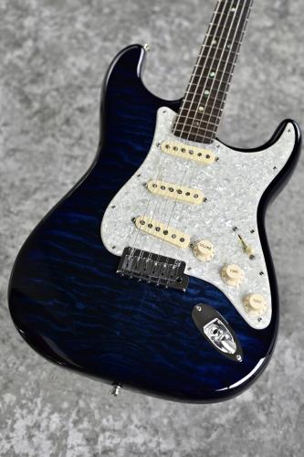 Fender Custom Shop 【2017年製美品中古】Master Build Quilt Maple Top Stratocaster -Sapphire Blue Trans- ≒3.42kg