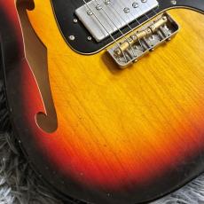 Black Smoker Trad Master DELTA-C 3-Tone Sunburst Medium Aged w/Wide Humbucker【特価】【2026年製】_3