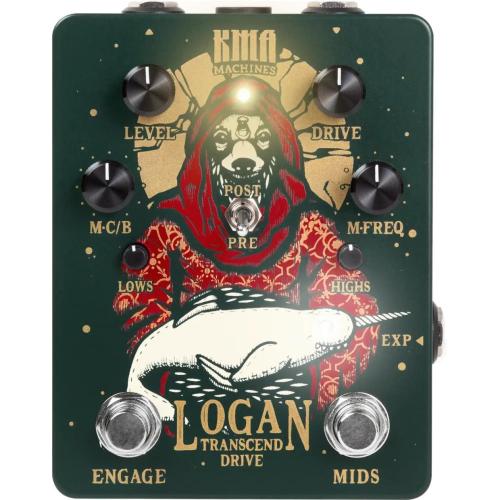KMA Machines Logan 【限定SALE大特価】【専用ミッドスイッチが個性を作るドライブペダル】