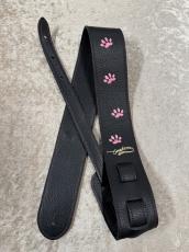 Grande uomo ねこ刺繍ストラップ【ルビー】足跡つき_3
