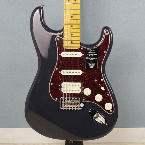 Fender American Professional Classic Stratocaster HSS Maple Fingerboard Faded Black【秋の夜長】