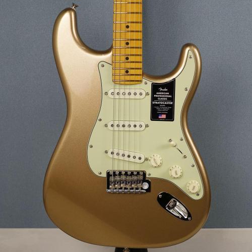 Fender American Professional Classic Stratocaster Maple Fingerboard Faded Firemist Gold【秋の夜長】