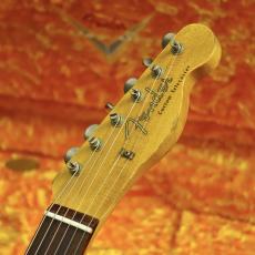 Fender Custom Shop 1960 Telecaster Custom Heavy Relic Aged Black Over Chocolate 3-Tone Sunburst_8