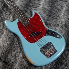 Fender JMJ Road Worn Mustang Bass Faded Daphne Blue