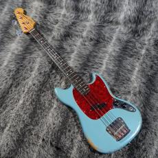 Fender JMJ Road Worn Mustang Bass Faded Daphne Blue_2