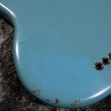 Fender JMJ Road Worn Mustang Bass Faded Daphne Blue_9