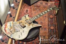 Washburn USA Custom Shop 2008 PS800 "Paul Stanley" (Cracked Mirror)_3