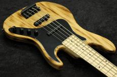 Kikuchi Guitars Hermes MV5 (5st Ash/Maple) LE / Burner Natural #852【軽量/3.86kg】【良杢】【ブラックパーツ】_4