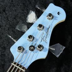 FREEDOM CUSTOM GUITAR RESEARCH 【4.30kg/ 軽量5弦】O.S.Retro Series JB 5st Active -Sonic Blue- #1965L【ラッカー半艶】_5
