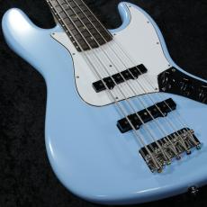 FREEDOM CUSTOM GUITAR RESEARCH 【4.30kg/ 軽量5弦】O.S.Retro Series JB 5st Active -Sonic Blue- #1965L【ラッカー半艶】_9