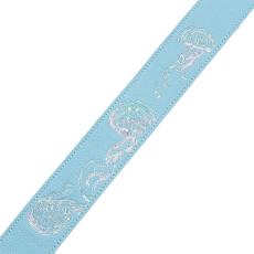 Grande uomo JELLYFISH LIGHT BLUE【レザーストラップ】【クラゲ】【刺繍】_3
