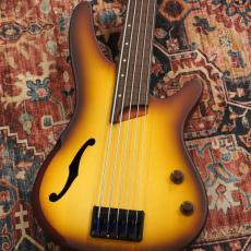 Ibanez SRH505F-NNF (Natural Browned Burst Flat)【5弦フレットレスベース】【特価】