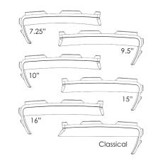 Thalia Capo Thalia RUBBER FRET PAD KITS_3