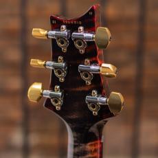 Paul Reed Smith [PRS] Custom 24 10Top Quilted Maple P/T Figured Maple Neck & Ebony FB Charcoal Cherry Burst / 2021_10