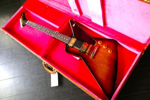 Gibson Custom Shop 1958 Korina Explorer Reissue Black Pickguard 　9月末まで期間限定価格