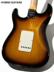 Fender Custom Shop 2019 Event Limited Edition Biding Neck 1965 Stratocaster Heavy Relic Super Faded Aged 3TSB 2019_2