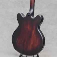 Victor Baker Guitars Model 35 Chambered Semi-hollow Brown Smoke Stain with Satin S/N:764_6
