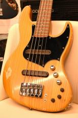 XOTiC XJ-1T 5st Ash RM-Neck RM-FB -Vintage Natural -Lacquer M-Aged- #3801【4.62kg】【5弦】_2