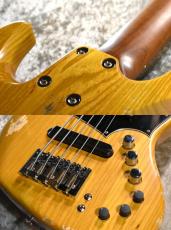 XOTiC XJ-1T 5st Ash RM-Neck RM-FB -Vintage Natural -Lacquer M-Aged- #3801【4.62kg】【5弦】_7
