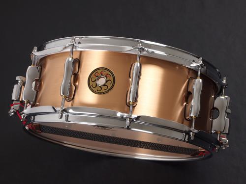 SAKAE OSAKA HERITAGE SDM1455PBJ 3mmフォスファーブロンズ スネア 14″×5.5"【JAPAN CUSTOM】【SAKAEロゴ入りソフトケース付属】 【プロモーションプライス】【浜松の楽器店 SONIX・1Fドラム専門フロア】